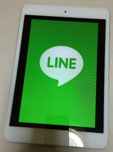iPadでLINEを使う