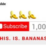 約3ヶ月間でYouTubeチャンネル登録1000人を達成しました！